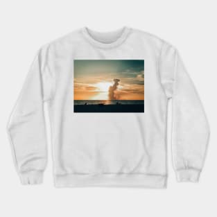 Sunset Beachy Vibe Crewneck Sweatshirt